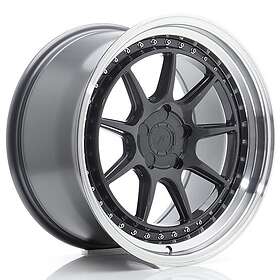 Japan Racing JR Wheels JR47 18x9,5 ET15-35 5H BLANK Hyper Gray w/Machined Lip