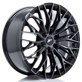 Japan Racing JR Wheels JRX12 20x9 ET20 6x139.7 Black Machined w/Tinted Face