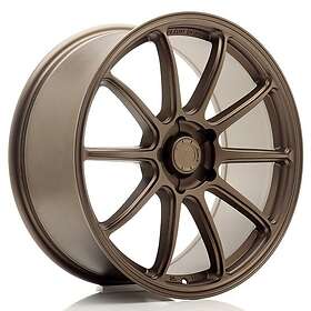 Japan Racing JR Wheels SL04 19x8 ET20-40 5H BLANK Matt Bronze