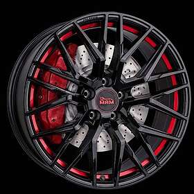 Black Rhino MAM FELGEN RS4 8,5x20 ET30.0 CB72.60 5x112 PAINTED RED INSIDE