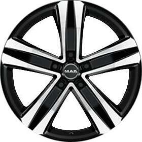 MAK Wheels Stone 5 7,50x18.0 ET50.0 CB65.10 5x120 Gloss Black Polished