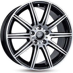 Keskin TUNING KT16 8,0x18 ET30.0 CB66.60 5x112 BLACK FRONT POLISH