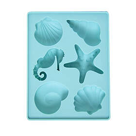 Winkee Ice Cube Tray Seashell