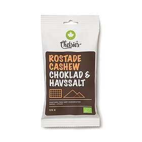 Chelsie's Rostade Cashew Choklad & Havssalt 125g