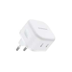 Riversong Väggladdare 2x USB-C 35W PowerKub G35