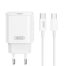 XO CE25 25W USB-C med Kabel PD