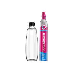 SodaStream Quick Connect Reservecylinder 60L + 1 glasflaske