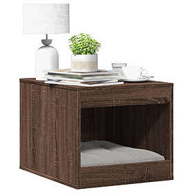 vidaXL Skåp för kattlåda brun ek 47x59x42 cm konstruerat trä