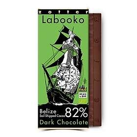 Zotter Belize Sail Shipped 82% Eko Fair 2x35g