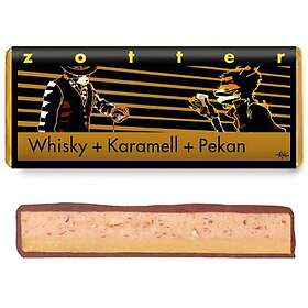 Zotter Whisky Caramel Pecan 70g