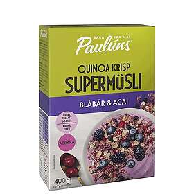 Paulúns Müsli Blåbär Acai 400g