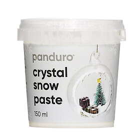 Panduro Hobby Vacker skulpterbar snömassa för julpyssel, julpynt och dekoration, 150 gram