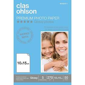 Clas Ohlson Fotopapper Glossy