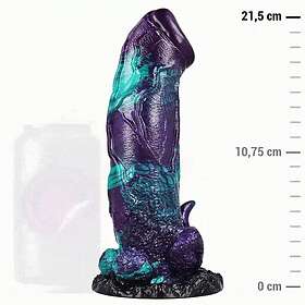 Epic Cybersilicock Basilisk Double Scaly Dildo large