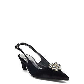 Dante6 D6Yumi Velvet Slingback Pumps Shoes 