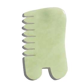 Earth Harbor Island Jade Gemstone Gua Sha Massaging Comb