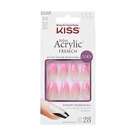 KiSS Acrylic French Color Squared pcs 28