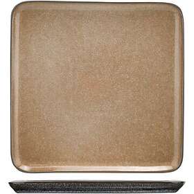 Cosy & Trendy Tallrik Brun LERIDA 25,5X25,5CM