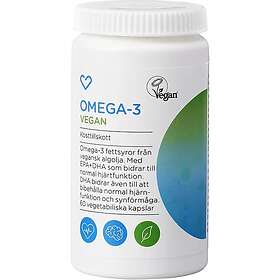 Hjärtats Omega-3 Vegan Kapsel 60st