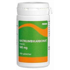Meda Natriumbicarbonat 500 mg 100 st