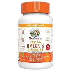 Mary Ruth's Vegan Omega-3 Gummies 60 Gummies