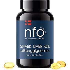 NFO Omega-3 Shark Liver Oil 120 Capsules