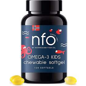NFO Omega-3 Kids Chewable 120 Capsules
