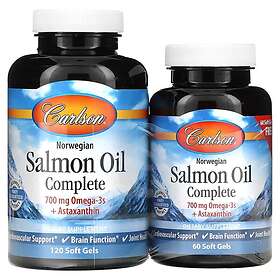 Carlson Labs Norwegian Salmon Oil Complete 120 + 60 softgels