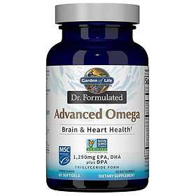 Garden of Life Dr. Formulated Advanced Omega, Citrus 60 softgels