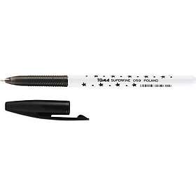 Toma "Stars" Superfint Svart Långt Papper (30) To-05933