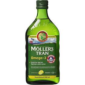 Möllers Tran Omega-3 Citronsmag 500ml