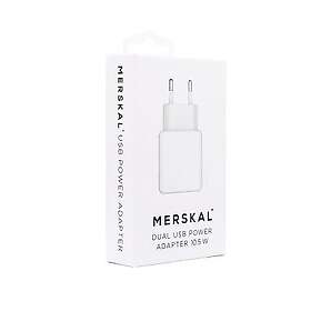 Merskal Dual USB Power Adapter 10W