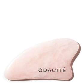 Odacité Crystal Contour Gua Sha Rose Quartz Beauty Tool