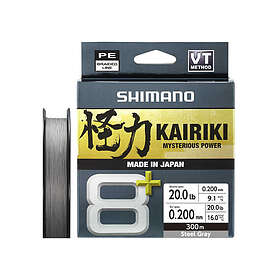 Shimano Kairiki 8+ 300m Grey 0,20mm