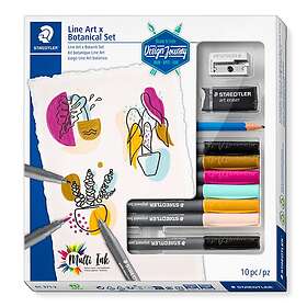 Staedtler Line Art x Botanical Set 9-pack Design Journey