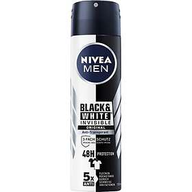Nivea Men Black & White Invisible Deodorant 150ml