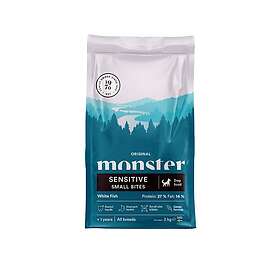 Monster Pet Food Dog Original Sensitive White Fish Small bites (2kg)