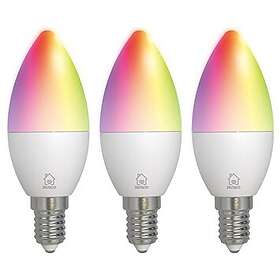 Deltaco Smart glödlampa RGB WiFi E14 5W