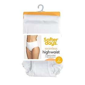 Softer Days Seamless Highwaist Truser 2-pk (Dam)