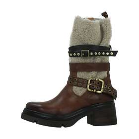 A.S.98 Stiliga Ankelboots Med Spänndetalj (Femme)