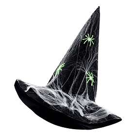 Häxhatt med Spindelnät och Spindlar One size