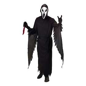 Svart Spöke Maskeraddräkt Medium