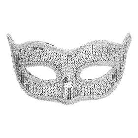 Ögonmask Paljett Venice Silver One size