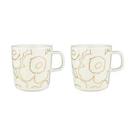 Marimekko Piirto Unikko mugg 4 dl 2-pack