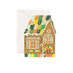 Rifle Paper Co. Gingerbread House Card