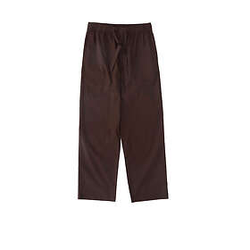 Tekla Cotton Poplin Coffee Pyjamas Pants