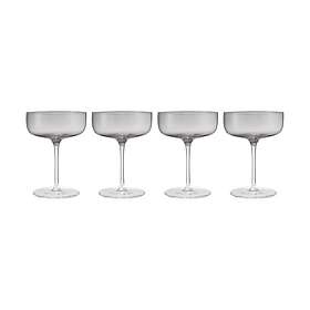 Blomus Fuumi champagneglas Coupe 28 cl 4-pack