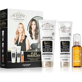 Alfaparf Milano Il Salone Plex Rebuilder Set (för blekt, färgat och kemiskt behandlat hår) 3 st