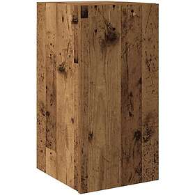 vidaXL TV-skåp åldrat trä 30,5x30x60 cm konstruerat trä