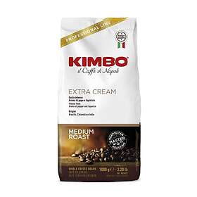 Kimbo Espresso Bar Extra Cream hela kaffebönor 1000g